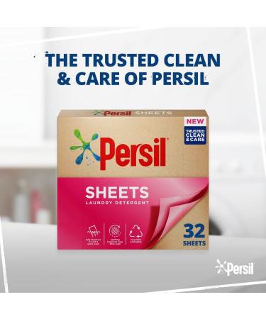 Persil Laundry Detergent Sheets - Uplifting Fragrance - Biodegradable - 32 Count - Buy Online on GoSupps.com