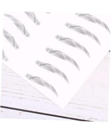 Housoutil Eyebrow Stickers 6 Sheets Pairs Water Transfer Eyebrow Sticker Eyebrow Transfer Simulation Eyebrow Hair 6d Patch - Buy Online on GoSupps.com