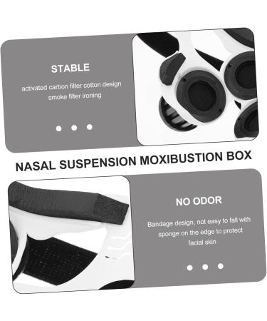 FRCOLOR 3 Series Box Nasal Moxibustion Device - Portable White Moxa Burner for Home Use Perfect for Nasal Relief 3 Pcs Set (19x10.5cm) - Buy Online on GoSupps.com