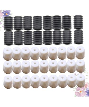 Minkissy 200pcs Ear Protection Mask Hanger Buckle Heavy-Duty Clutch Clip Hook for Face Cover Anti-Adjuster Switches Single Hole Extended 1 0.6cm - Buy Online on GoSupps.com