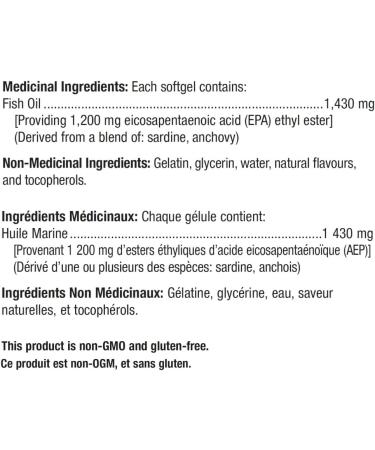 Metagenics - OmegaGenics EPA 1200 EE - 60 Softgels - Buy Online on GoSupps.com