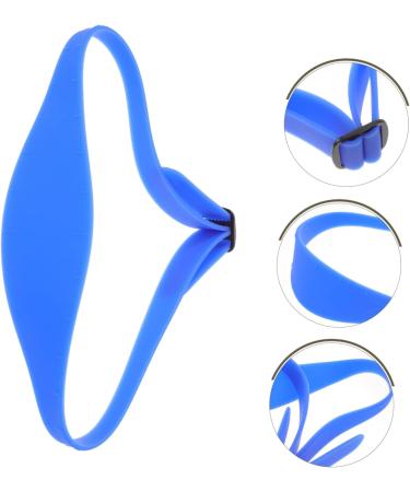 BIUDECO Haircut Shaving Template Hair Trimming Guide Silicone Fading Guide Silicone Fade Guide Self Haircut Band Silicone Haircut Guide Hairdressing Tool Silica Gel Neckline Man 70x4.5cm Blue - Buy Online on GoSupps.com