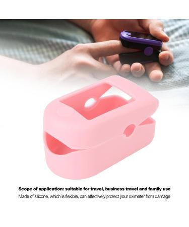 Buy Pink Oximeter Cover - Soft Portable & Reliable Fingertip Pulse Protector for Home & Outdoor Use - Buy Online on GoSupps.com