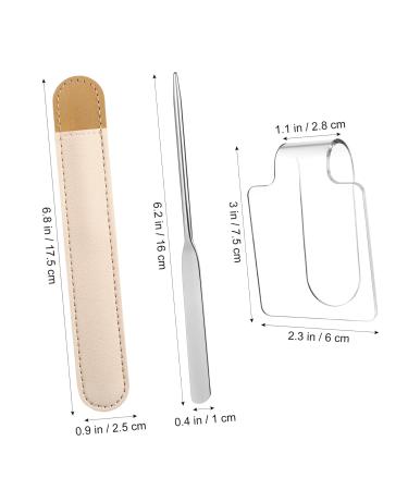 Balacoo Palette Makeup Tool Set - Nail Polish Plate Spatula Mascara Wands Lip Applicators & Mixing Tray for Flawless Makeup Application - Buy Online on GoSupps.com