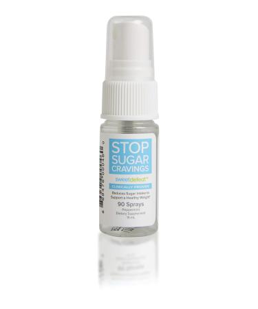 Sweet Defeat Anti Sugar Spray - Stop Sugar Cravings With Our Fast Acting Clinically Proven Gymnema Sylvestre Spray - 15ml Bottle