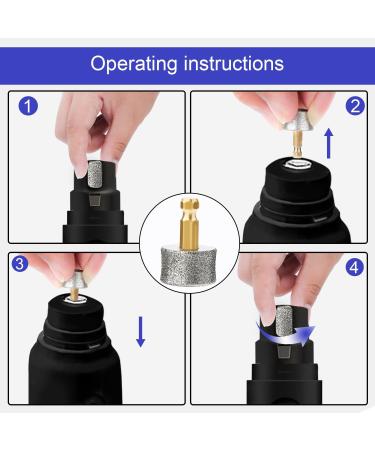 Buy Savita 4-Piece Replacement Heads for Dog Claw Grinders | Professional Dog Nail Grinding Tool - Buy Online on GoSupps.com