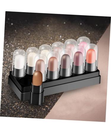 TOVINANNA 12pcs 12 Shadow Box Eye Shadow Glitter Colored Pencil Highlight Kit Crayon Plastic Eyes - Buy Online on GoSupps.com