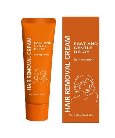 JINGLING JINGLING Hair Removal Cream for Sensitive Skin - 22g - Facial Hair Removal Cream - Moisturizing and Hydrating for Women and Men