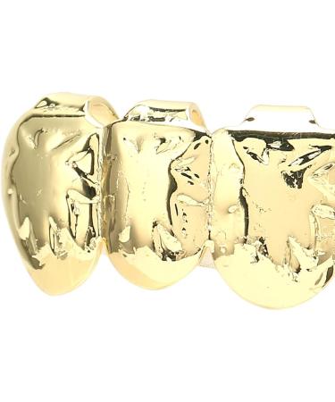 Chiciri's Gold-Plated Brass Hip-Hop Hollow Tooth - Perfect for Parties Concerts & Outdoor Activities - Buy Online on GoSupps.com