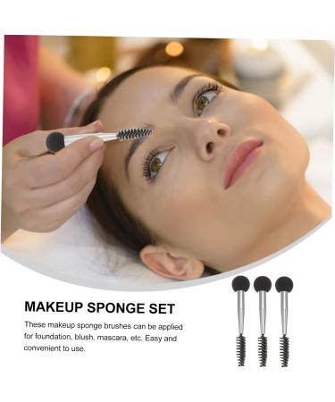 Ipetboom 18 Pcs Double Ended Eyebrow Brush Sponge Beauty Supplies for Women Eye Shadow Brush Make up Miss 7.6x1.4cmx3pcs As Shownx3pcs - Buy Online on GoSupps.com