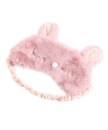 SEWOART Eye Shadow Cover Sleeping Mask For Women Comfortable Sleeping Mask Blindfold Animal Blindfold Eye Shades Eye Mask Eye Patch Bean Paste For Sleeping Pink 19*85CM Pink
