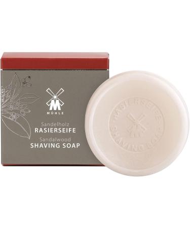 M hle Shave Care Porcelain Dish with 65g Sandalwood Shaving Soap - Buy Online on GoSupps.com