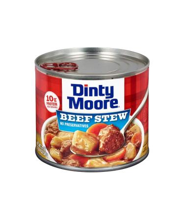 DINTY MOORE Beef Stew with Fresh Potatoes & Carrots 20 Ounce (Pack of 12) Beef 20 Ounce (Pack of 12)