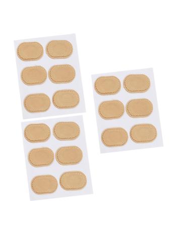 CLISPEED 3sheets Corn Stickers Heel Patches Functional Feet Sticker Adhesive Pads for Feet Heel Pad Pain Foam Padding Foot Pad Self-Adhesive Feet Pad Shoe Stickers