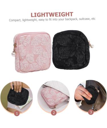 Healeved 6 STK Storage Bags for Women's Bandages & Pads - Portable Cotton Period Kit | Multi-Purpose 11x11x3cm - Buy Online on GoSupps.com