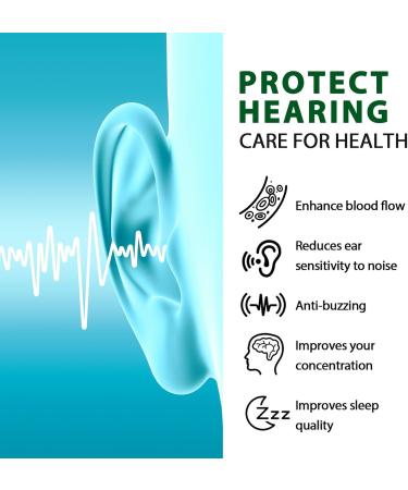 Tinnitus Relief Supplement 1200mg Natural Tinnitus Relief for Ringing Ears Reduce Ear Noise & Improve Hearing Health Effective Ear Ringing Support for Men & Women 120 Capsules 60-Day Supply - Buy Online on GoSupps.com