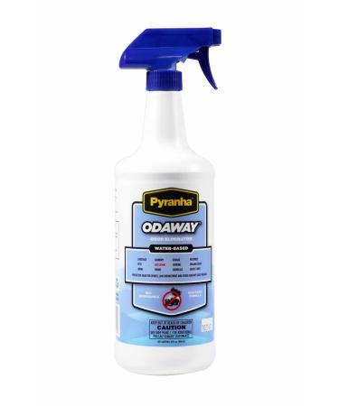 Pyranha Odaway Odor Eliminator Water-Based 32 fl oz. Spray Bottle