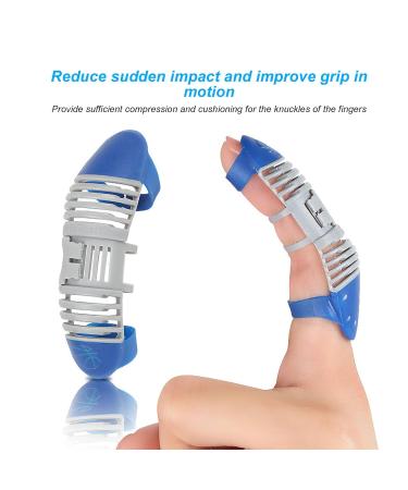 Finger Splint Brace for Pain Relief | Sports Tendonitis Sleeve | Basketball & Daily Use - Buy Online on GoSupps.com