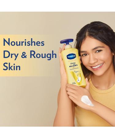 Deep Moisture Nourishing Body Lotion 600ml | Radiant Glowing Skin | Glycerin Formula | Non-Sticky & Fast Absorbing Daily Moisturizer for Dry Skin | Unisex - Buy Online on GoSupps.com