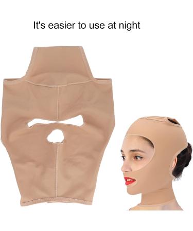 Facial Slimming Belt Breathable Elastic V Line Lifting Chin Strap Facial Slimming Belt V Face Slimming Belt Double Chin Lifting Belt for Men and Women(XL) - Buy Online on GoSupps.com