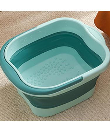 Fioerddtuie Foldable Foot Bath Bucket - Easy to Clean Portable Relaxation at Home & On-the-Go | Durable TPE Design - Buy Online on GoSupps.com