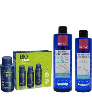 Iniya Professional Prime pro extreme organic tanix set 3 x 100 ml professional taninoplasty smoothing set sulphatefree shampoo Iniya 400 ml + smoothing mask 400 ml