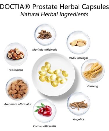 DOCTIA Prostate Herbal Capsules - Save Prostate Health Pro (2 Bags) - Buy Online on GoSupps.com