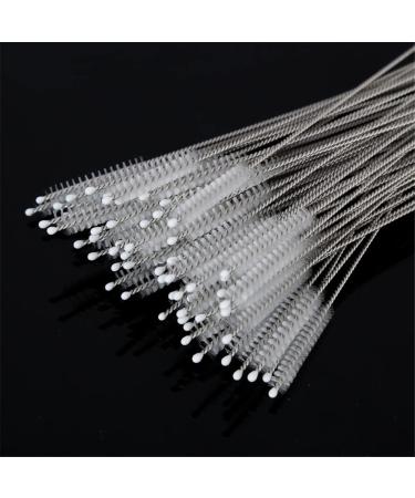 100pcs Straw Cleaning Brush Reusable Eco-Friendly Stainless Steel Drinking Straw Cleaner Brush Set Soft Hair Cleaning Tool (Color : Length 30cm Size : 50 pcs) 50 pcs Length 30cm