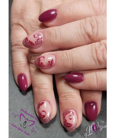 Buy 5G Colour Gel Emerald Berry UV Gel - Opaque German Formula | Softline Purple Red | Fast International Shipping - Buy Online on GoSupps.com