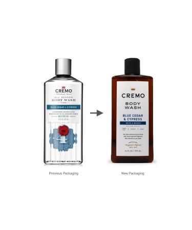 Cremo All Season Body Wash Blue Cedar & Cypress 16 Ounce (Pack of 3) - Buy Online on GoSupps.com