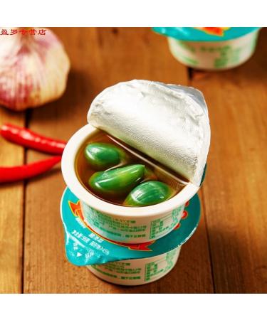 Laba Garlic Pickled Garlic Jade Garlic Emerald Green Garlic Shandong Specialty Delicious Vinegar Garlic Sour and Sweet Garlic Pickled Vegetable Vegetarian Chinese Snack (50g 1pack) 50g 1pack - Buy Online on GoSupps.com