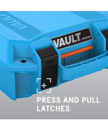Vault by Pelican V100 Black Multi-Purpose Hard Case with Foam - Secure Storage Solution - Buy Online on GoSupps.com