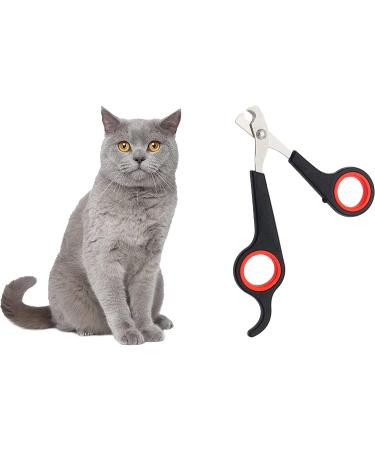 LIDOUK Niubow Professional Cat Nail Clippers Trimmer Scissors for Small Breeds Puppies Rabbits and More Safe Sharp Stainless Steel Blades Non-Slip Big Handles Easy at Home Grooming