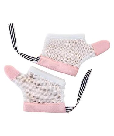 SXPGBP Thumb lunch stop for children scratch-resistant breathable and grippy for children aged 12 months to 5 years (color: Bblack Size: Small) S BBlack