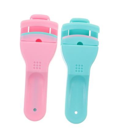 2pcs Eyelash Curler Refills Curlers Earth Make up Kit Eyelash Mascara Tool Portable Lash Curler Hair Rollers Eyelash Clamp Fake Eyelash Supply Hair Curler Eyelash Tool Plastic