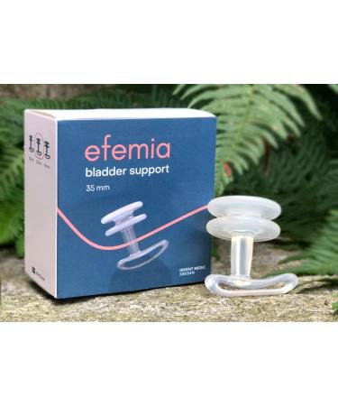 Efemia Bladder Support Device for Women | Stress Urinary Incontinence Vaginal Tampon for Sports | Comfortable, Discreet, & Leak-Reducing | 16hrs/Day Wear | 35mm Diameter | Up to 3 Months - Buy Online on GoSupps.com