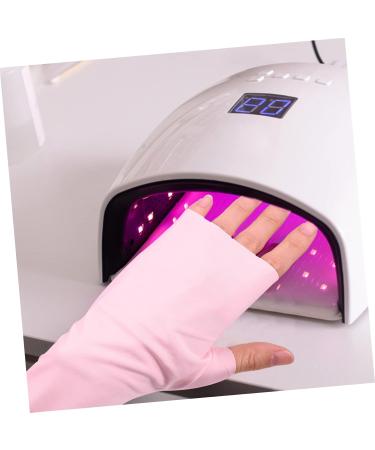 Healeved 12 Pairs Nail Gloves Gel Manicure Gloves Ladies Gloves Nail Nail Salon Gloves Manicure Gloves Protection Fingerless Gloves Protection Nail Art Uv Gloves Uv Rays Gloves - Buy Online on GoSupps.com