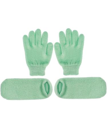 Healeved 4 Pairs Beauty Care Gloves Socks for Moisturizing Feet Hand Softening Gloves Moisturizing Gloves Overnight Glass Socks for Men Whiten Gloves Nursing Cover Foot Man - Buy Online on GoSupps.com