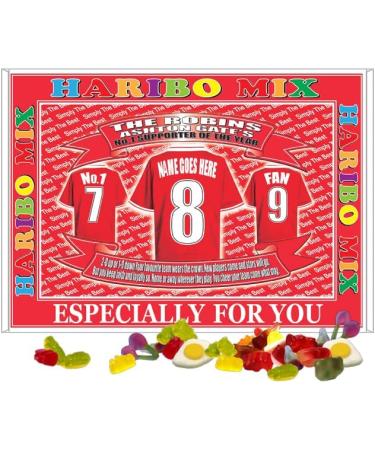 Bristol City Football Shirt Personalised Gift Boxed Sweets - Buy Online on GoSupps.com