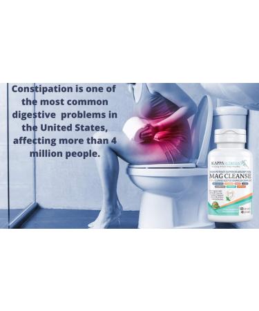 120 Capsules - 7 in 1 Cleanse & Detox for Digestive Health, Weight Loss & Gut Flora by Kappa Nutrition - Buy Online on GoSupps.com