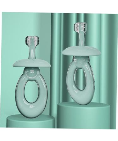 Hapinary Three-Sided Toddler Toothbrush | Effective Cleaning for Kids | Baby & Children's Toothbrushes - Buy Online on GoSupps.com