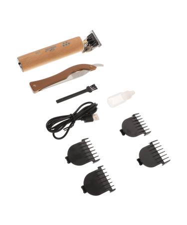 Healeved 1 Set T-Type Electric Pusher Beard Trimmer Barber Clipper Household Hair Clipper Electric Haircut Kit Hair Trimmer Clipper for Barber Trimmer for Barber Detail Trimmer Hair Razor