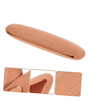 Balacoo 4pcs Silicone Makeup Brush Holder Travel Bag | Cosmetic Brush Storage | Miss Lipstick Rack - 20.3x3CM | International Shipping Available - Buy Online on GoSupps.com