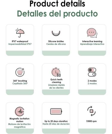 DAM ET07 Electric U-Shaped Sonic Toothbrush for Kids - Cleaning Massaging & Whitening - Buy Online on GoSupps.com