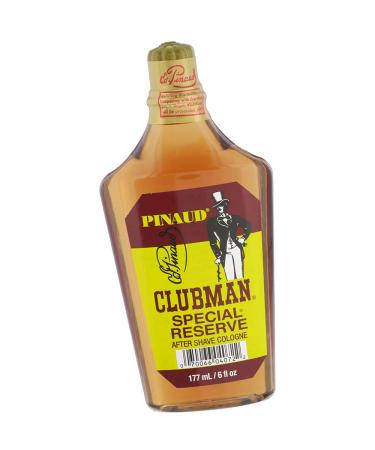 Clubman Special Reserve Shave Cologne, After Shave Macho Fragrance, 6 fl oz Special Reserve 6 Fl Oz (Pack of 1)