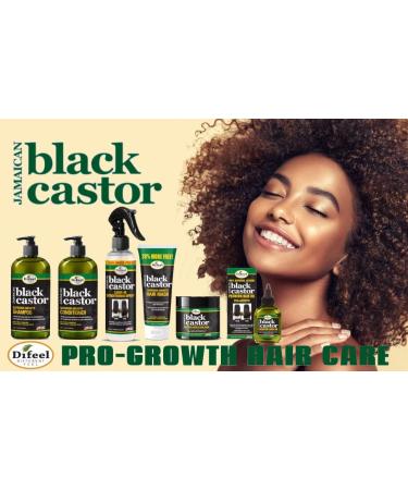 Difeel Jamaican Black Castor Growth Set | 3-PC Shampoo Conditioner & Leave-In Spray | International Shipping - Buy Online on GoSupps.com