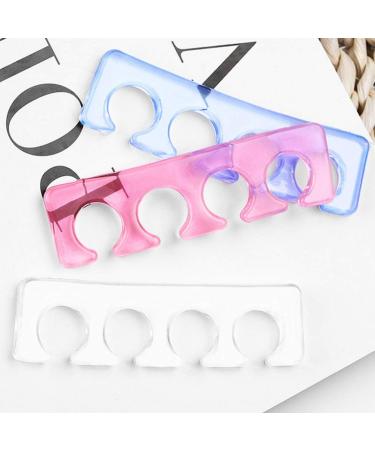 Uonlytech Foam Nail Finger & Toe Separators - 3pcs Gel Divider for Overlapping Toes Manicure & Child Correction - Buy Online on GoSupps.com