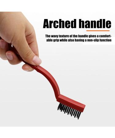 Stove Brush Metal Fiber Brush Strong Decontamination Small Gap Kitchen Tools - Buy Online on GoSupps.com