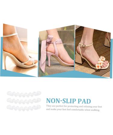 FRCOLOR 24 Pairs Anti-Slip Stickers for High Heels & Sandals | Gel Inserts for Perfect Fit & Comfort - Buy Online on GoSupps.com