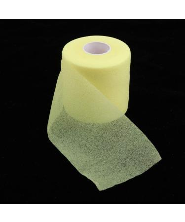 menolana Sports Pre Wrap Underwrap for Athletic Tape Soft & Strong Stretchability for Gym Fitness Workout Martial Arts Protective Gear Dancing Climbing etc Yellow - Buy Online on GoSupps.com
